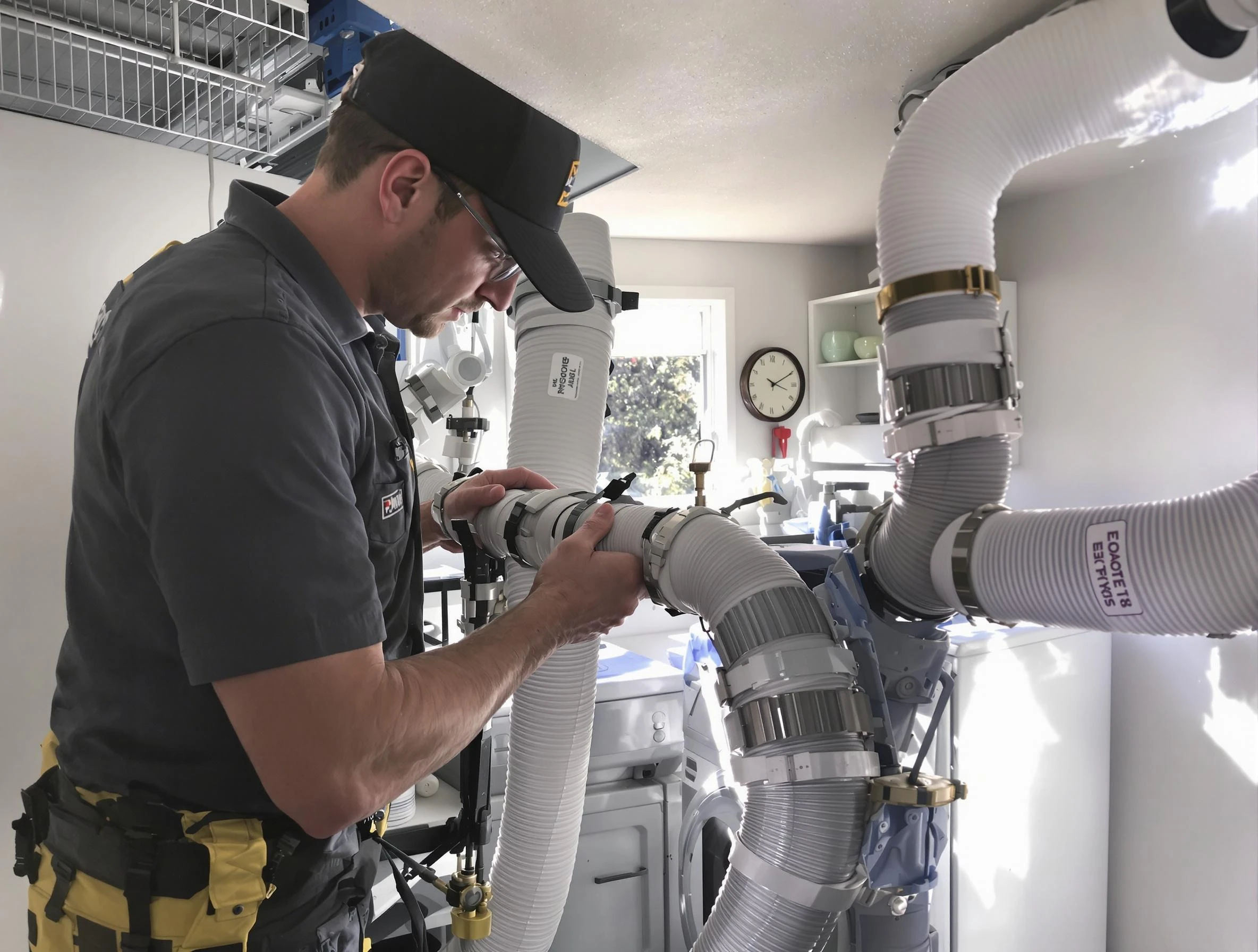 Dryer Vent Hose Installation in Johnston