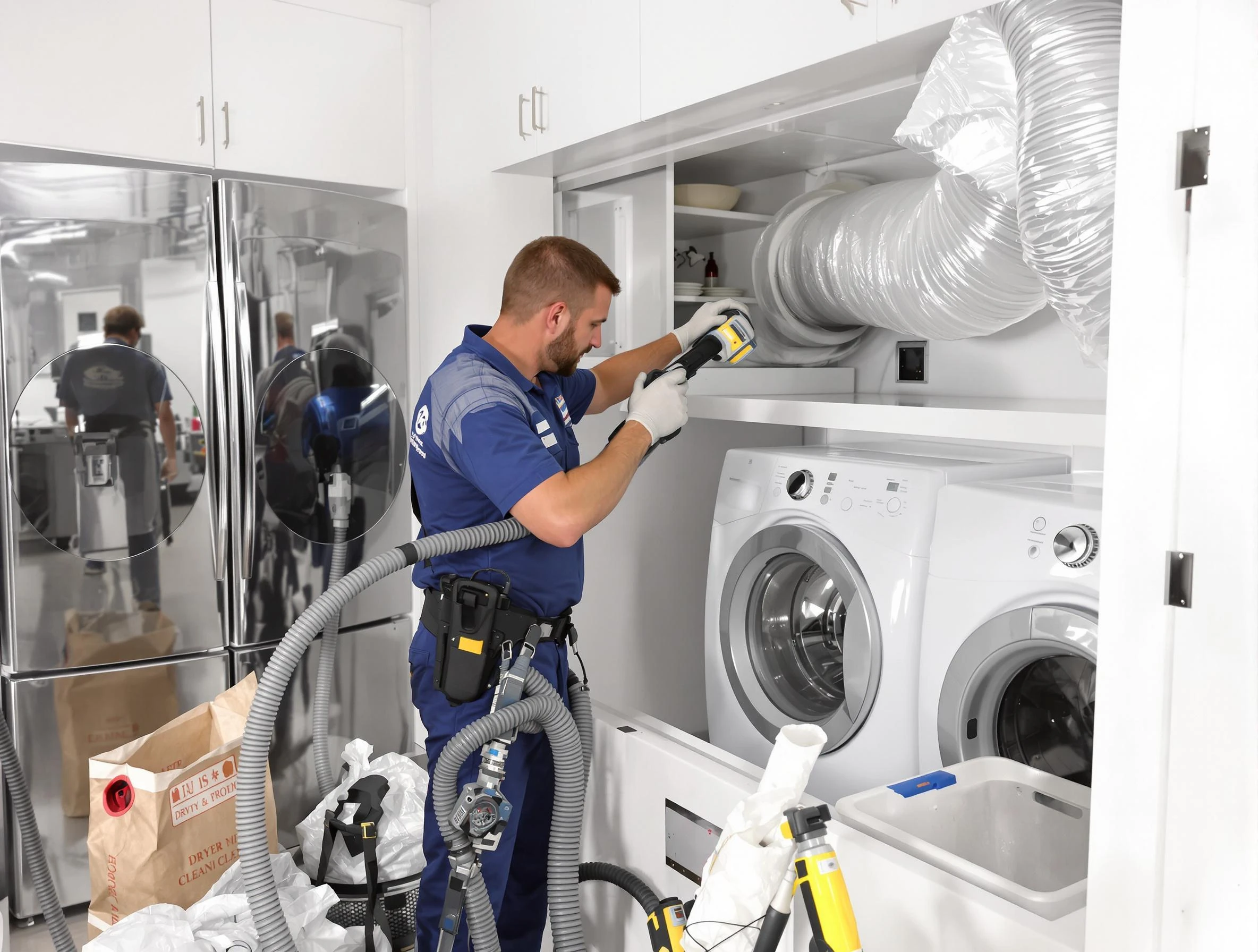 Professional duct cleaning by Johnston Dryer Vent Cleaning in Johnston